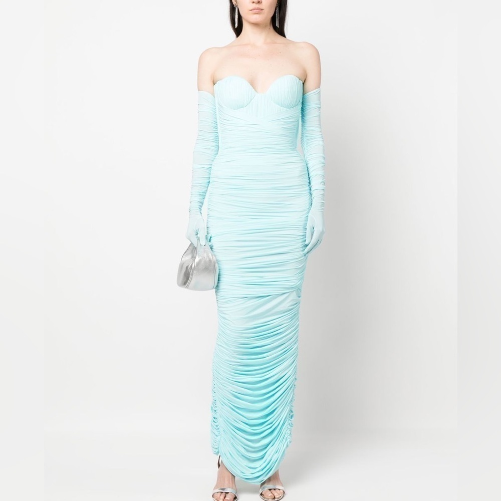 Alex Perry Dalton Maxi Dress Blue AUS10/US6